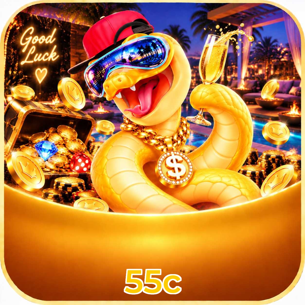 55c